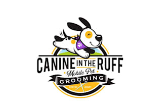 draw and design a quality mascot logo for your pet, dog, bully, kennel