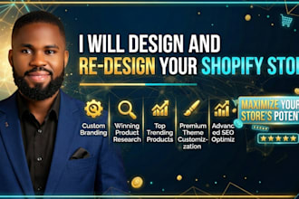 create shopify store redesign shopify