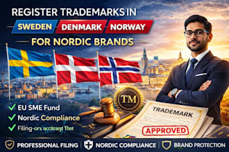 file trademarks in sweden denmark norway for nordic brands
