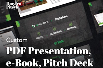 ebook or PDF marketing material