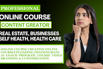create online course content, course development, course curriculum for schools