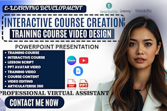 create interactive elearning course in articulaterise 360 design scorm compliant