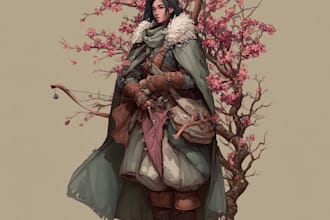 dnd character art and dnd character art