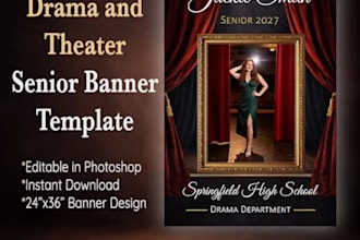 design a unique film poster, movie poster or theatre poster