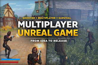 develop unreal engine 5 multiplayer game