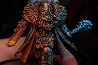 paint your warhammer, dnd or tabletop miniature