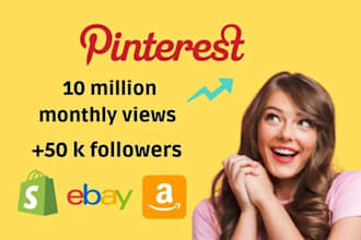 promote shoutout share website link to 110m USA UK de audience fb ig x pinterest