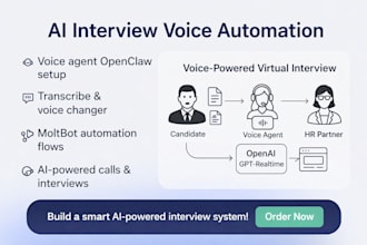 do ai interview voice agent openclaw transcribe voice changer moltbot automation