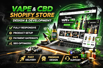 design vape website vape shopify store cbd shopify store cigarette website