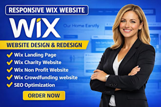 do wix nonprofit website, charity website crowdfunding website, wix landing page
