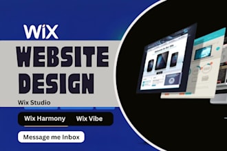 design wix harmony website wix vibe interactive wix studio animation wix velo
