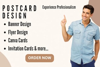 professional eddm postcard, direct mail postcard and flyer