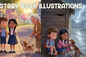 turn your script into an ai cartoon storybook