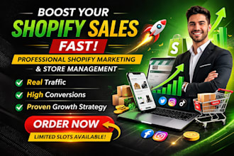 promote shopify store, market shopify, promote website an boost shopify sales