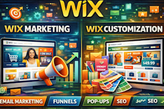 build wix website design marketing and customization wix ecommerce