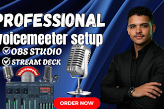 fix and setup voicemeeter banana or potato with obs