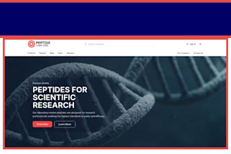 build nutraceutical website peptide vitamins sarms nootropic woocommerce website