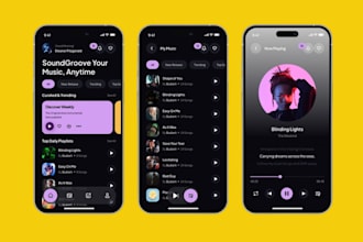design and develop video streaming app, music streaming app, livestreaming app