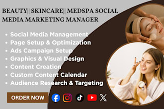 be your beauty skincare and medspa social media marketing manager