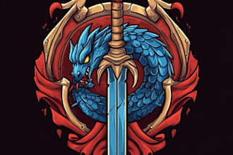 do fantasy game logo