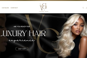 hair extension shopify store hair website wix hair extension
