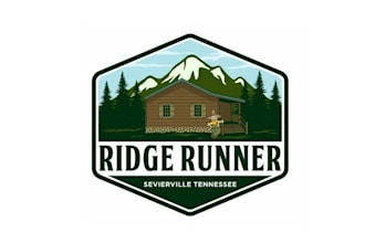 do smoky mountain moonshiner cabin logo appeal to travelers