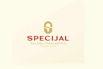 design a creative ice cream logo for your shop or brand