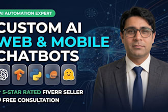 build ai website, ai mobile app, full stack website dev