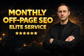 do monthly off page SEO