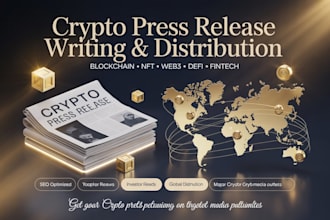 crypto press release crypto promotion blockchain press release on top news sites
