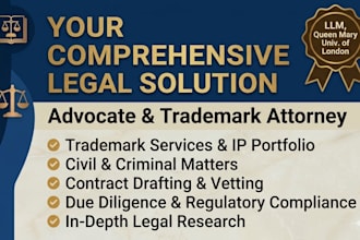 provide expert intellectual property strategy trademark filing and IP research