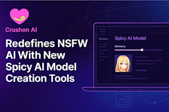 develop ai nsfw website, ai avatar website, ai model website, image generator