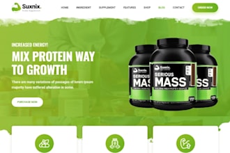 setup hot peptide product, fix gmc errors run ads for peptide supplement