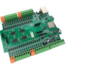 design iot embedded pcb with stm32, esp32, esp8266 and led circuit design