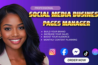 set up, optimize and manage fb, instagram business page for new brands, brandkit