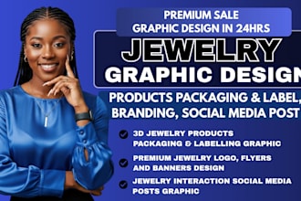 premium jewelry logo, social media design product mockup, lookbook, brochure