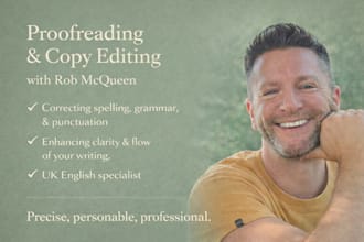 professionally proofread and edit your documents