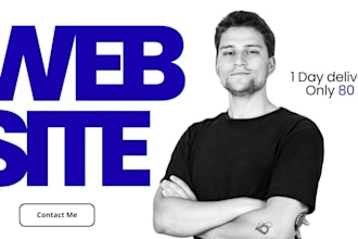 create a website in one day