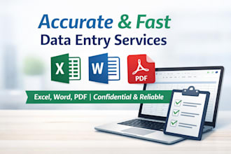 do confidential and efficient data entry for businesses