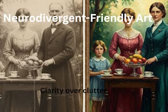 create luxury illustrations for your memoir and legacy book