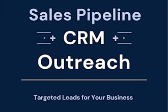 generate leads, grow sales pipeline and manage CRM