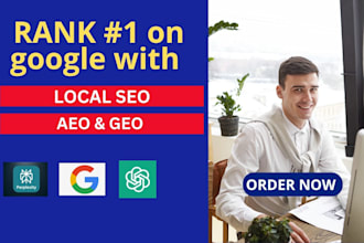 do monthly website local off page, GEO, aeo,SEO backlinks building for ai