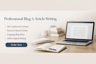 write engaging blog posts and informative SEO articles