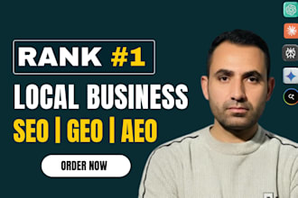 do onpage seo geo aeo service for wordpress shopify wix websites