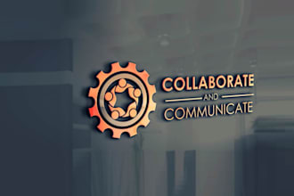 make internal team building campaign logo for manufacturing