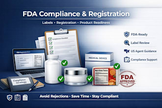 handle fda compliance, registration label review