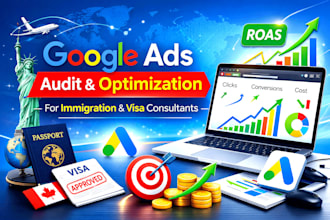 audit and optimize google ads for immigration and visa consultation firms