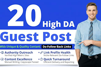 publish guest post with do follow backlink on da guest post site