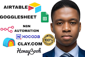 import your data from googlesheet to airtable nocodb documint invoice honeybook