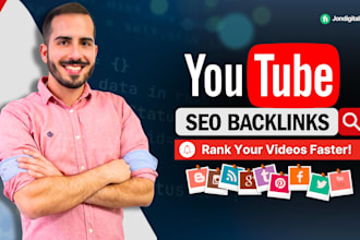 boost youtube ranking with organic high quality SEO backlinks